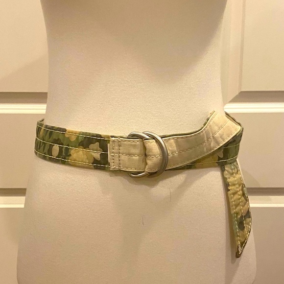 JOIE Camo Cotton Belt - D Loop / reversible - Picture 1 of 10